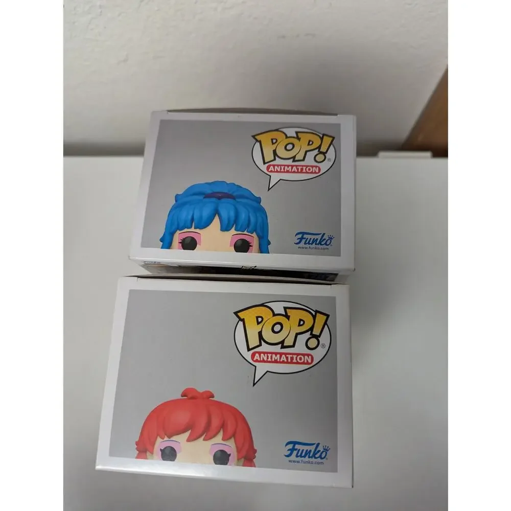 Funko Pop Jem and the Holograms Aja Leith 1787 Kimber Benton 1789 figures in box
